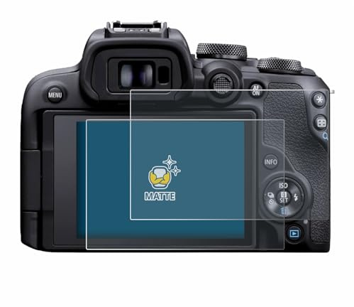 BROTECT Schutzfolie für Canon EOS R10 | 2 Stück Entspiegelnder Displayschutz Made in Germany Matte Displayschutz-Folie Anti-Reflex Anti-Fingerprint Einfache Montage