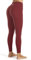 Persit Damen Sporthose Lange Sport Leggings High Waist Yoga Leggins Sportleggins Yogahose (S, Knallrot, 71 cm)