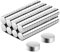 Aenienoe 130 Stück Magnete Klein 8x3mm Magnete Stark Neodym Magneten Mini Rund für Magnettafel Pinnwand Kühlschrank Whiteboard Handwerk Fotos Starke Magnets