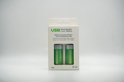 Batteria ricaricabile USB (8, AA)