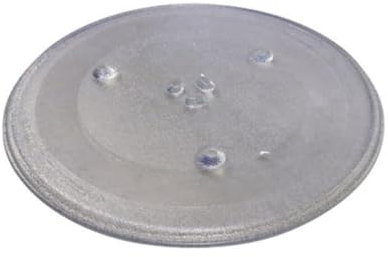 Genuine 340mm Microwave Oven Glass Turntable for Panasonic Z06015Q00AP Fits NN-SD456WEPGZ NN-SD466MBPQZ NN-SD469MBPQ