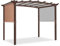 Universal-Ersatzbezug für Pergola-Struktur, wasserdicht, 3 x 2,4 m, Beige