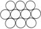 Einzelne Auswahl an O-Ringen aus NBR70, 1-40mm Innendurchmesser, Dichtungsringe (5 Stück, 23x1,5)
