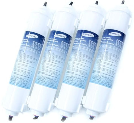 JPshop - Kit 4 Coppia filtri depurazione acqua esterni per frigorifero compatibili con Samsung HAFEX/EXP DA29-10105J