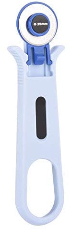 Premium 45 Mm Roller Rundes Cutter Messer Vielseitiges Nähen und Handwerkswerkzeug Blau (28mm)