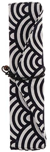 KBOLAE Sac de rangement en tissu pour couverts, cuillère, baguettes, fourchettes, stylos, crayons