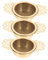 GLEAVI 3Pcs Stainless Steel Tea Strainer with Double Handles Fine Mesh Loose Leaf Tea Filter for Teapots Mugs and Cups Easy to Clean Stainless Steel Capacity