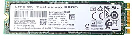 Lite-On SSD CV8-8E128 128GB M.2 2280 SATA III 6Gb/s L15189-001 (Ricondizionato)