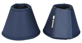 4Horses Hufglocken Prag für Pferde, robuster Hufschutz mit stoßdämpfender Polsterung, ideal für Training, Springreiten und Weide