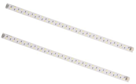 2 Stück Faltbare LED Lichtleisten, Weihnachten Geschenkideen | PVC und Led, Gleichmäßiges Licht mit Schattenreduktion, Klappbar für Produktfotos und Schnelle Setups