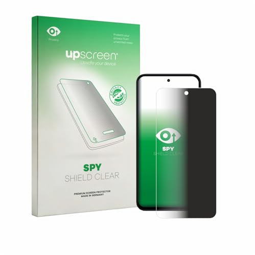 upscreen Anti-Spy Blickschutzfolie für Xiaomi Poco M8s Made in Germany, Privacy Screen Displayschutz-Folie [Sichtschutz, Blaulichtfilter]