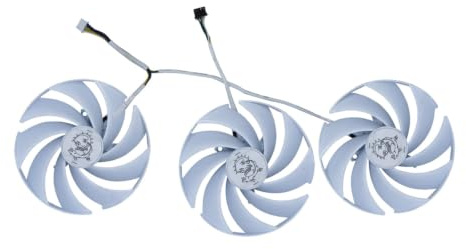 PLD10020B12H Lüfter, Kompatibel Mit MSI, RTX4060-4080 SUPER White