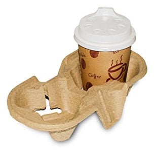 Semy Top ST-408 Becherhalter 2 Becher, Pappe (90-er Pack)