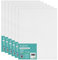 EXERZ 30x40cm Paneles de Lienzos 6 piezas - 0,3cm de Espesor / A3 Lienzos 280GSM / 100% Algodón - Color Blanco/Triple Preparado/Libre de Acido/Hebra Media / - acrílicos & óleo