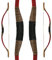 Drake Traditioneller Reiterbogen - 130cm - 25 lbs (Red Gold)