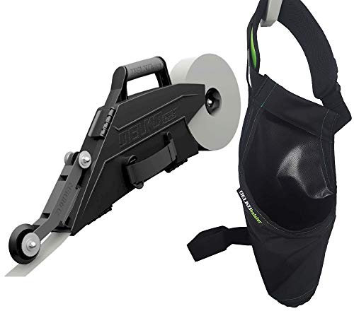 Delko Zunder Drywall Banjo Taping Tool with Belt Holster - Waterproof Banjo Holder