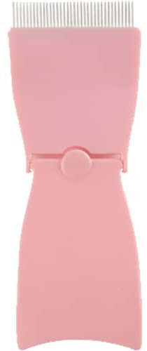 Professionelle Fashion Make Up Stahl Nadel Mascara Führungsapplikators Wimper-Kamm Augenbrauen Pinsel Lockenwickler Kosmetisches Werkzeug (Straight)