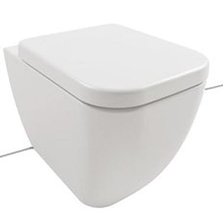 Hatria - Vaso Filo Muro Scarico Universale Serie Bianca Art.Y1VA01 - Bianco, Senza Sedile, A Magazzino