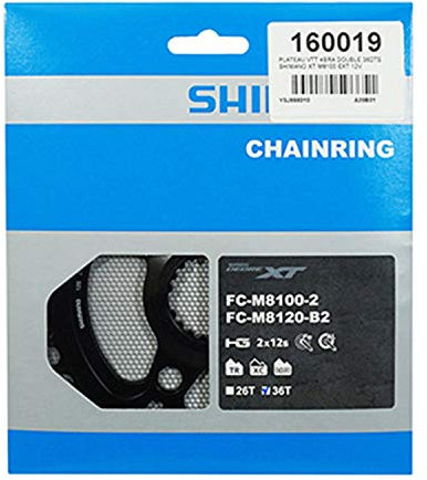 SHIMANO Unisex-Adult Anzeige 36D Fahrradgerichte, Mehrfarbig, one Size
