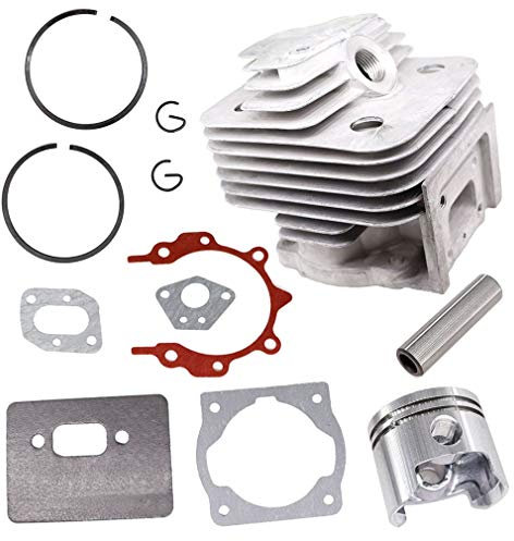 AISEN 44 mm Zylinder & Kolben Dichtung für Rotfuchs AKS52, BC52 / Brast 4in1, 2in1 Motorsense Freischneider