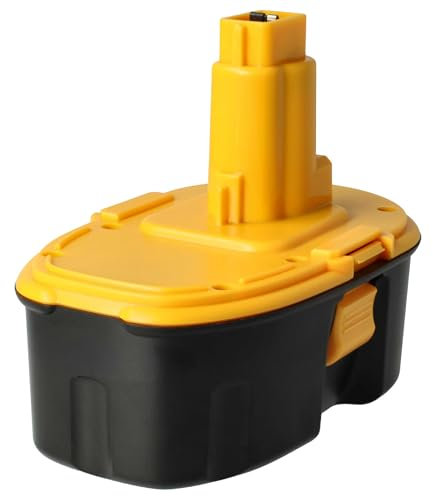 vhbw Akku kompatibel mit Dewalt DW936, DW936K, DW934K2H, DW934K-2, DW934K2, DW933K, DW934, DW933 Elektrowerkzeug (4000 mAh, NiMH, 18 V)