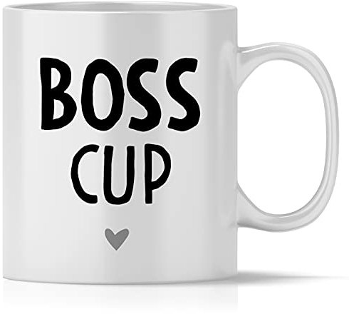 mindmonkeys® Tasse mit Spruch Chef Kaffeetasse Bürotasse Geschenke Geschenkideen für den Chef Boss fürs Büro Arbeitsplatz zum Geschenk Geschnekidee zum Geburtstag Jubiläum Keramik 300 ml