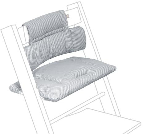 Tripp Trapp Classic Kissen, Nordic Blue – Als Ergänzung zum Tripp Trapp Stuhl & Hochstuhl, gibt Halt und Komfort – Maschinenwaschbar – Passend für alle Tripp Trapp Stühle