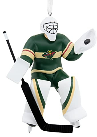 Hallmark NHL 0001OSL1752 Minnesota Wild Goalie Weihnachtsschmuck