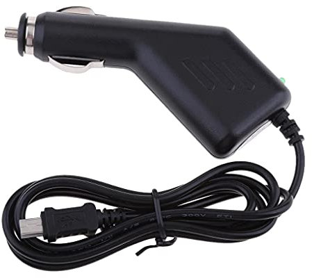 Mr Gadget's Solutions - Cargador de coche mini USB con cable recto compatible con navegadores GPS TomTom Garmin Navman