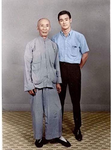 Poster Stars Cébres Hollywood Ip Man et Bruce Lee Maitre et son Lee Lee