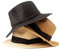 Fedora Lot de 3 chapeaux de paille Panama pour femme et homme, Lot de 3 (kaki, beige, noir), 7-7 1/4