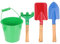 Zerodeko Ensemble De Jouets De Sable De Plage pour Enfants Pelle De Plage en Métal Seau Tamis Pelle Plate Pelle Pointue Râteau Cour De Jardinage Creuser des Jouets pour Adolescents