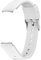 Alienwork Bracelet de Montre Bracelet en Silicone Blanc Barre à Ressort à Dégagement Rapide Silicone Léger Doux Imperméable