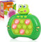 SUPER JOY Bubble Game Elektrisch - Fidget Toys Spiel Quick Push Bubble Game Elektrisch Push Up Spiel Speed Push Game Mini Handheld Controller Game Sensory Toys for Boy Girl Teen Kids Frosch