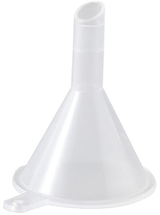 Piccolo Imbuto, Imbuti di Plastica Per Bottiglie di Riempimento Imbuti Per Imbuti da Laboratorio con Imbuto Lungo Per Bottiglie D'acqua