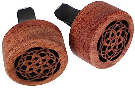 Gogogmee 2 Teile/Pakete Auto Duft Holz Auto-montiert Diffusor Parfüm Diffusor In-Auto Weihrauch Zubehör