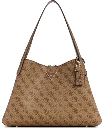 GUESS Sora Girlfriend Carryall Latte Logo