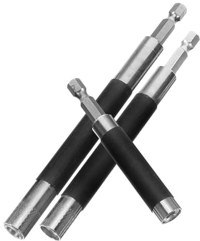 CANIGHT 3st Teleskoppleuel Magnetische Bohrerhalterstange Magnetischer Bithalter Verbindungsstange Des Magnetischen Bithalters Zubehör Für Magnetbohrmaschinen 45# Stahl