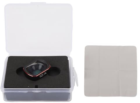 Lihsong Lente Macro 10X Recubrimiento HD Accesorio de Lente de Fotografía Macro HD Portátil para Osmo Pocket3