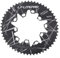 Plato con mecanizado de precisión CNC para bicicletas de montaña/carretera BCD 110/130 mm, tamaños 54 58 dientes (60T)