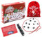 Schachbrett Magnetisch - Kampfschach Mit Magnetisch, Schachspiel magnetisch, Reisen Schach Magnetisch, Puzzle Checkers Spiel, Tragbares Schachbrett-Party Für Familientreffen (Weihnachtsverpackung)