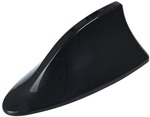 jojofuny Antenne De Toit De Voiture en Forme D'Aileron De Requin Antenne Radio Universelle avec Socle pour Signal FM Couleur Noire Design É égant Et Fonctionnel