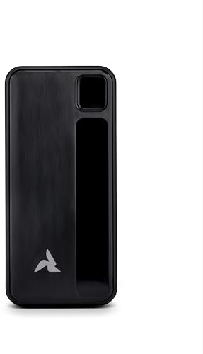 FixRix LS-PB006 Powerbank USB C & iOS 10.000mAh schwarz 22,5W - Mit integrierten Kabeln, Kompakte Externe Batterie mit LED-Anzeige, 2,1A Ausgangsleistung, Ideal für Flugreisen