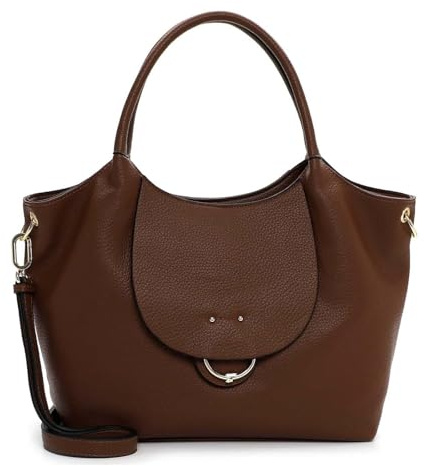 SURI FREY Schultertasche Umhängetasche SFY Kristy SC Cityshopper Cognac braun