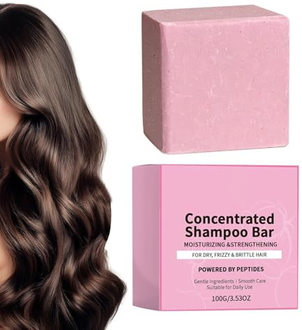 Festes Shampoo Bar Haar Seife 100g Feuchtigkeitsspendend Pflegend | Festes Shampoo Für Damen und Herren sowie sämtliche Haartypen geeignet, verleiht einen gesunden Look und natürli