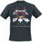 Metallica Master of Puppets Männer T-Shirt schwarz 3XL 100% Baumwolle Band-Merch, Bands