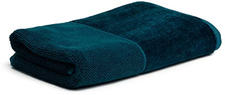 möve Bamboo Luxe Handtuch 50 x 100 cm aus 60% Baumwolle / 40% Viskose aus Bambus-Zellstoff, deep lake