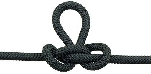 Response Low Stretch Kernmantle (LSK) Rope | Static Rope | 10.5mm / 11mm (Black, 10.5mm, 100m)