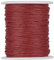 PandaHall 100 Yards/Roll Braided Cotton Cord 1mm Waxed Cotton Cord String for DIY Jewelry Making(Red)