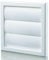 5 inch Light Weight Push Fit Extractor Fan Gravity Flappy Grill External Wall Air Vent Ventilation Plastic 5 Will fit All 125mm Universal Pipes